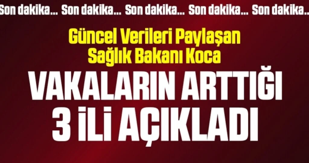 Son dakika… Bakan Koca Türkiye’deki güncel corona verilerini açıkladı (23 Haziran 2020)