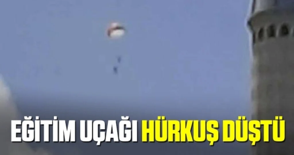Son dakika! Eğitim uçağı Hürkuş düştü