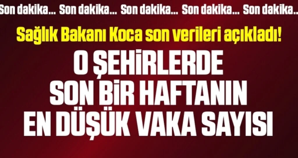 Son dakika… Güncel can kaybı ve vaka sayısını açıkladı! İşte 19 Haziran corona virüsü tablosu…
