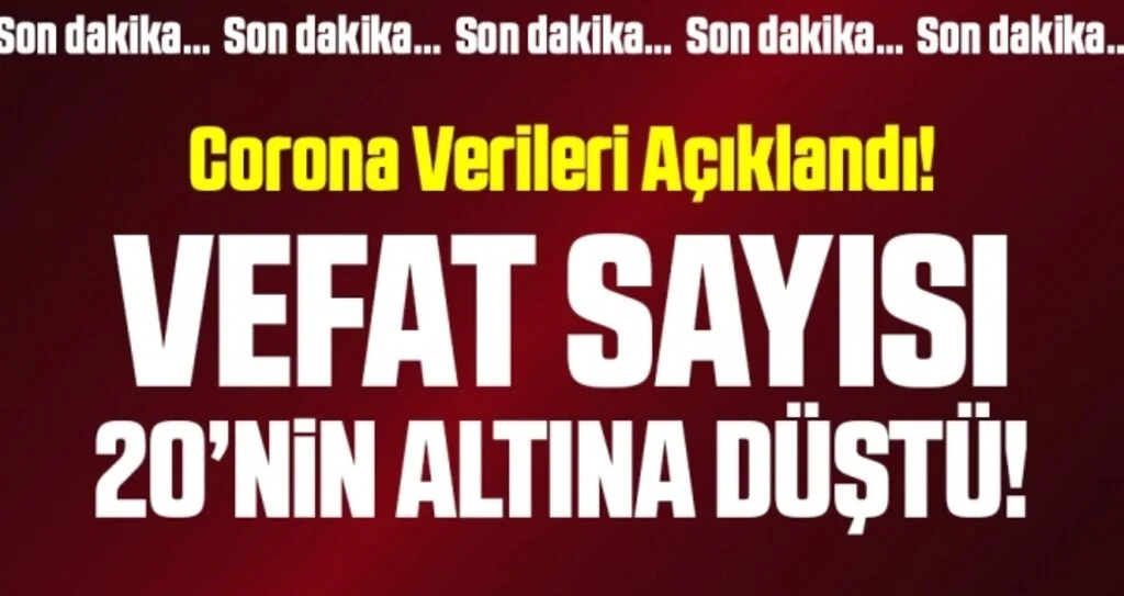 Son dakika… Türkiye’deki güncel corona verileri açıklandı