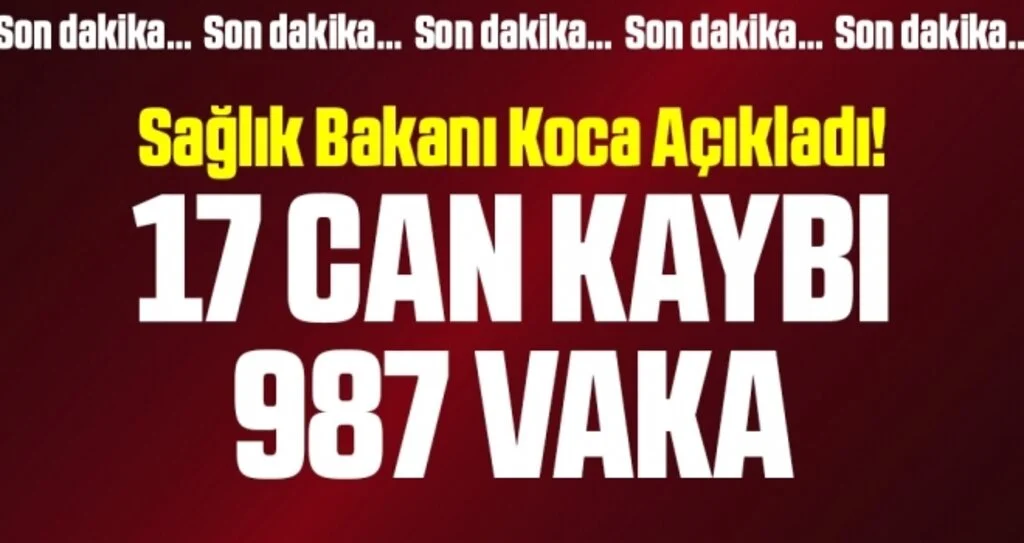 Son dakika… Türkiye’deki güncel corona verileri ve can kayıpları açıklandı (11 Haziran 2020)