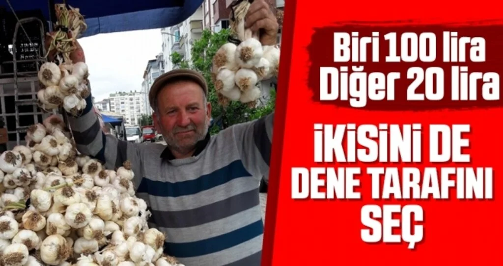 Taşköprü Sarımsağına Maraş Rakip Oldu
