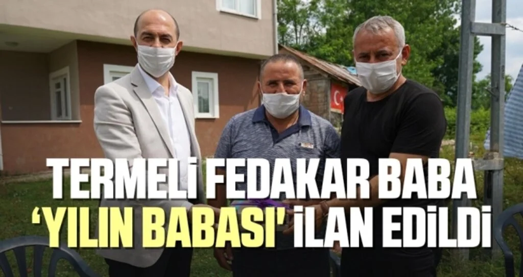 Termeli Fedakar Baba ‘Yılın Babası' İlan Edildi