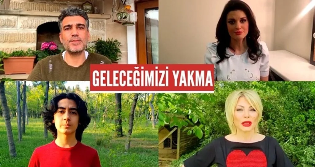 Ünlüler Orman Yangınları İçin Tek Nefes Oldu