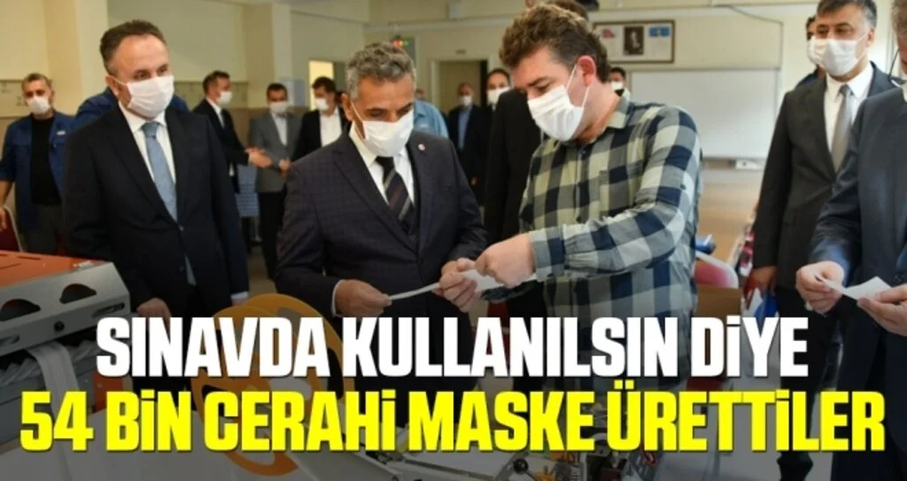 Vali Kaymak’dan üreten meslek liselerine tam not