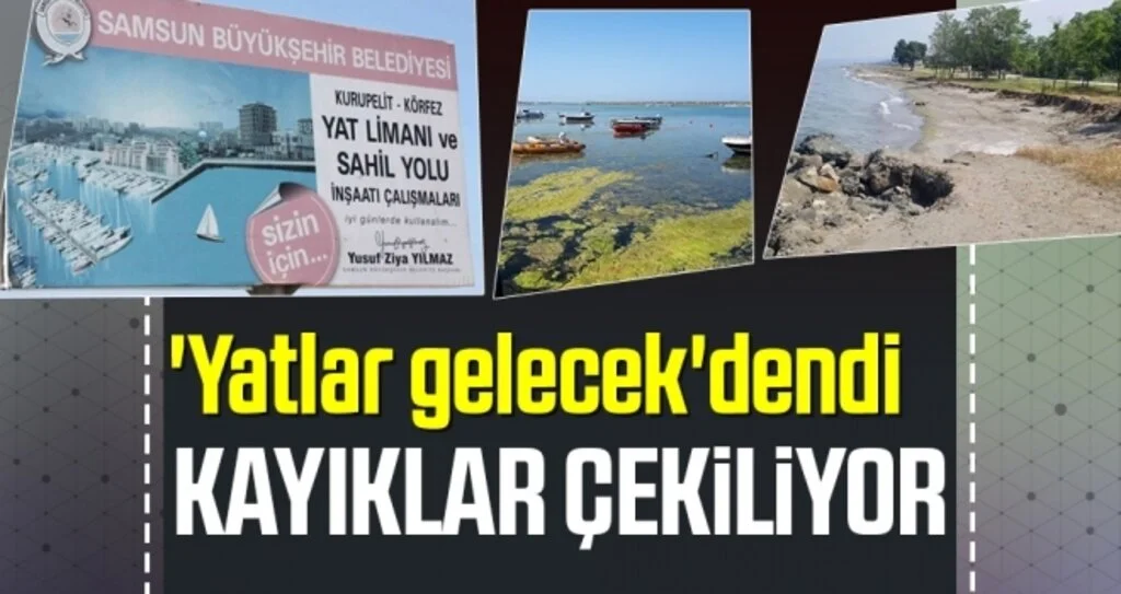 'Yatlar Gelecek' dendi Kayıklar Çekiliyor
