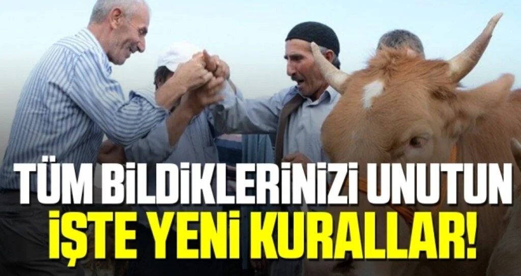 Yeni normalde kurban kesimi nasıl olacak? İşte detaylar…
