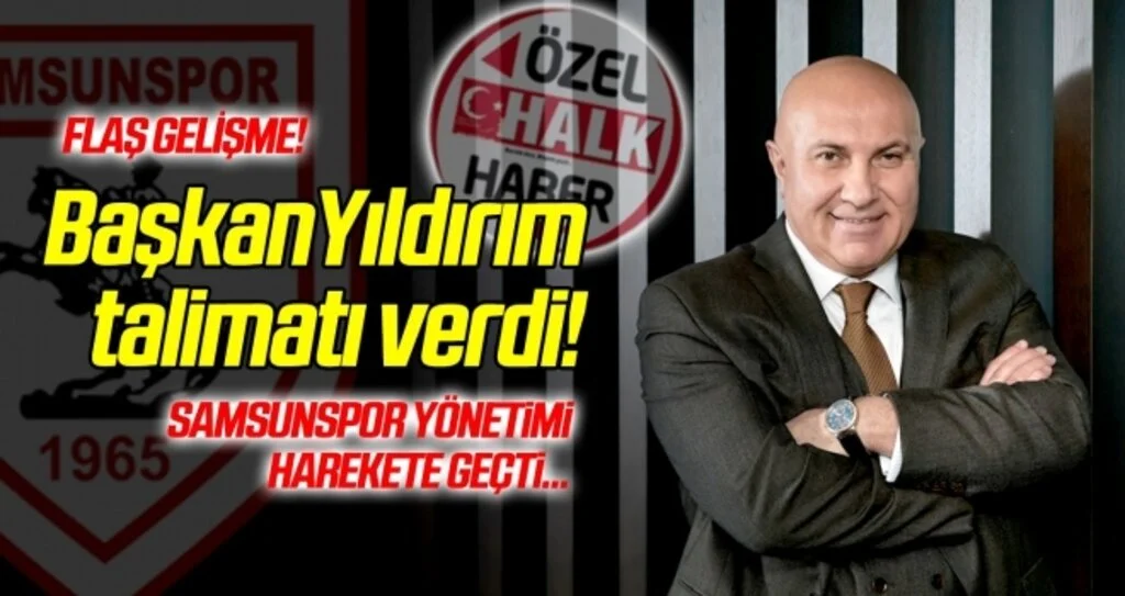 Yıldırım talimatı verdi! Yönetim düğmeye bastı...