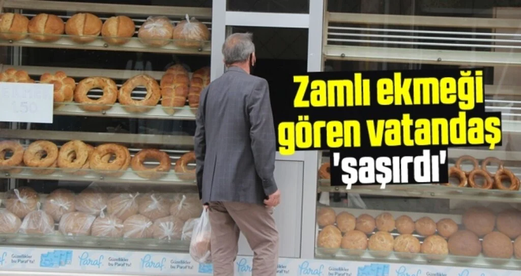 Zamlı ekmeği gören vatandaş 'şaşırdı'