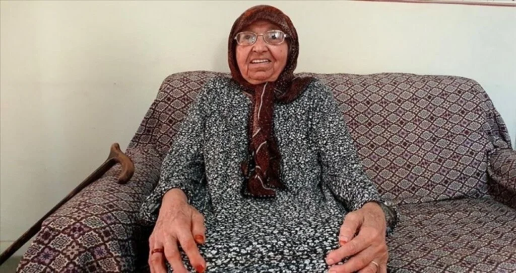 108 yaşındaki Emine ninenin 'yaşam sırrı' doğal beslenme