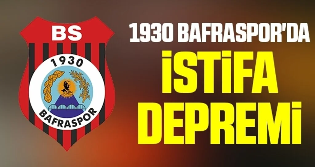 1930 Bafraspor'da İstifa Depremi