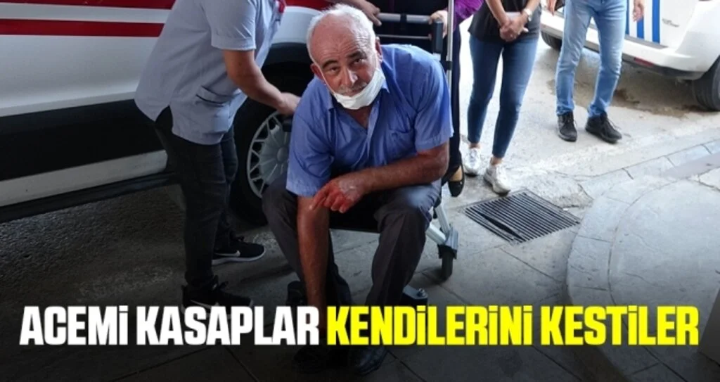 Acemi kasaplar kendilerini kestiler