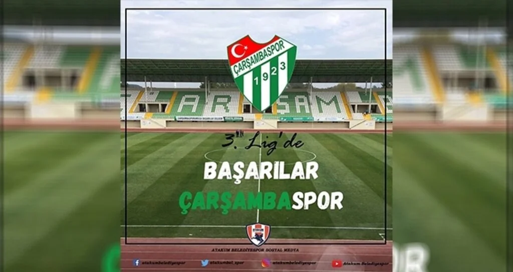 Atakum Belediyespor'dan Kutlama