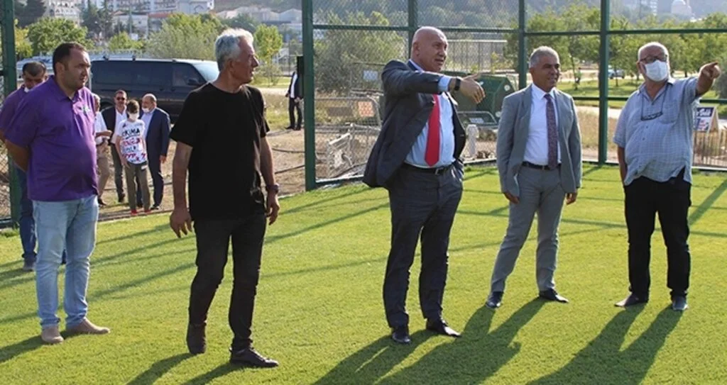 Başkan Yıldırım altyapı tesislerini gezi