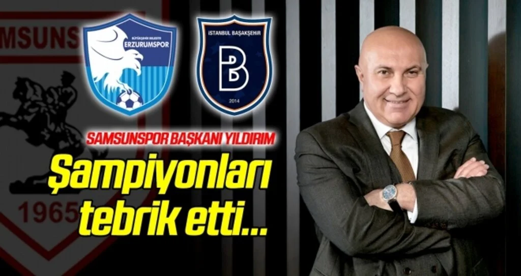 Başkan Yıldırım şampiyonları kutladı
