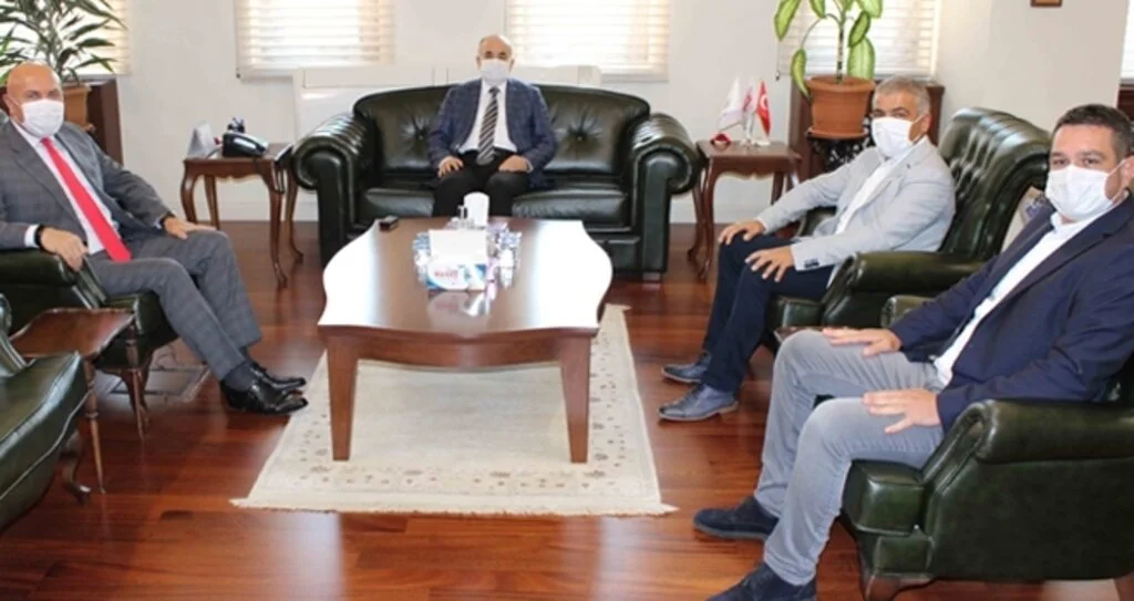 Başkan Yıldırım'dan Vali Dağlı'ya ziyaret