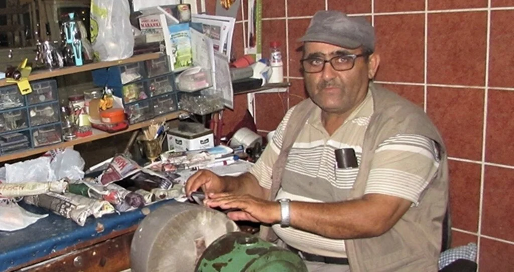 Bıçak bileyicilerde Kurban Bayramı yoğunluğu