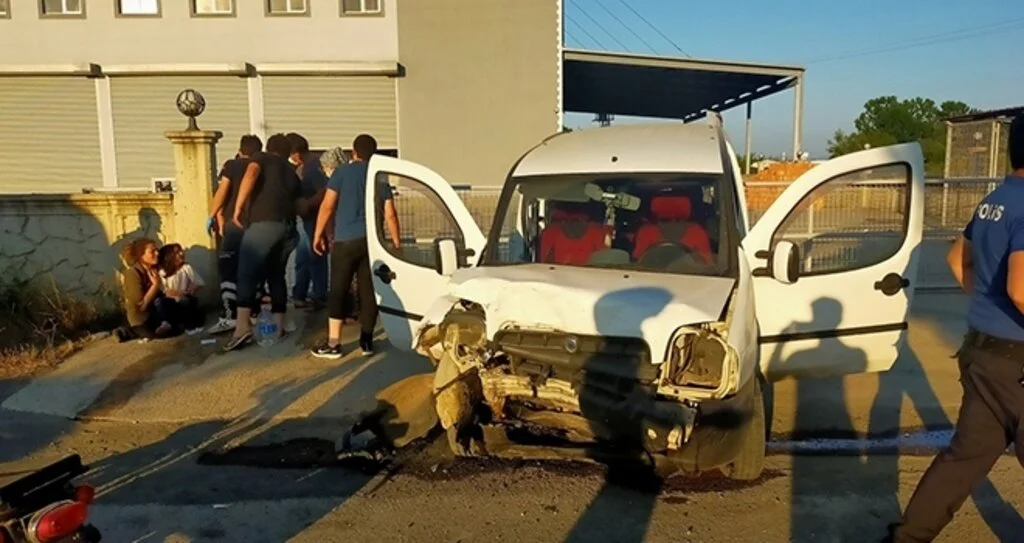 Çarşamba'da kaza: 5 yaralı
