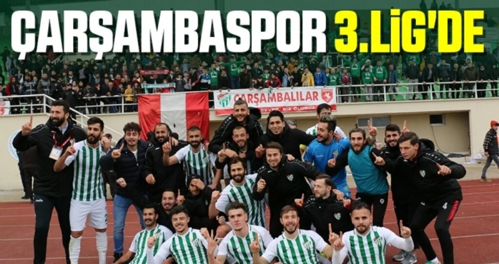 Çarşambaspor 3.Lig'de