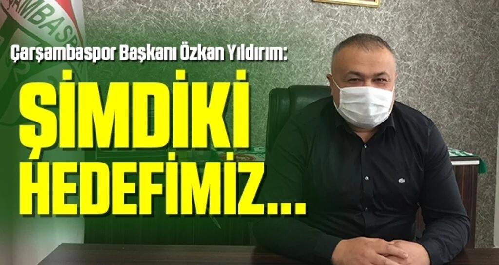Çarşambaspor Başkanı Özkan Yıldırım: Şampiyonluğun Mutluluğunu Yaşıyoruz