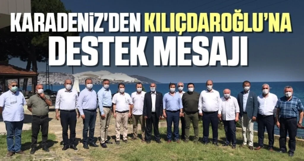 CHP Karadeniz İl Başkanlarından  Kılıçdaroğlu'na Destek Mesajı