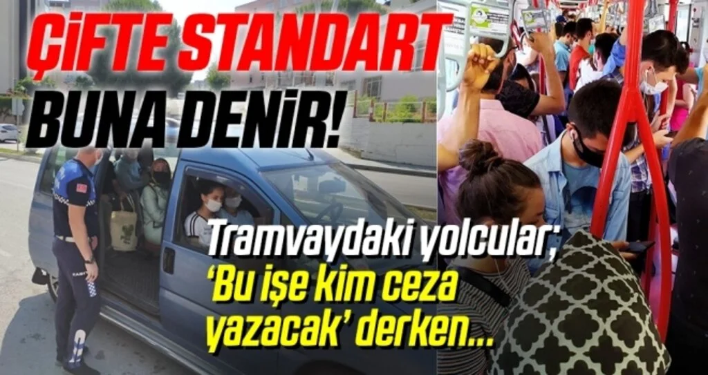 Çifte standart buna denir!