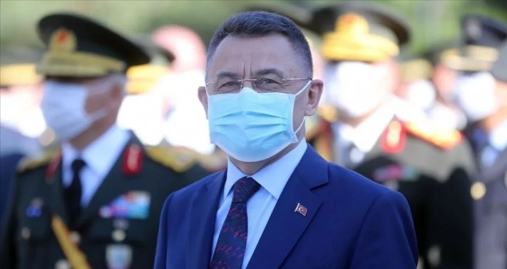 Cumhurbaşkanı Yardımcısı Oktay: Rum-Yunan ikilisinin bölgeyi kendi çıkarları çizgisinde şekillendirme çabaları beyhude