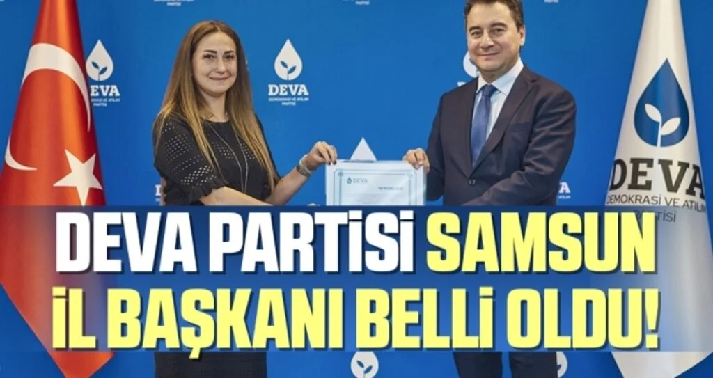 DEVA Partisi Samsun İl Başkanı Açıklandı! Kebire Birer Türk Kimdir?