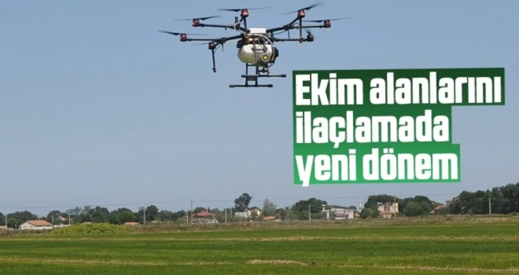 Ekim alanlarını ilaçlamada ‘ZİHA’ dönemi