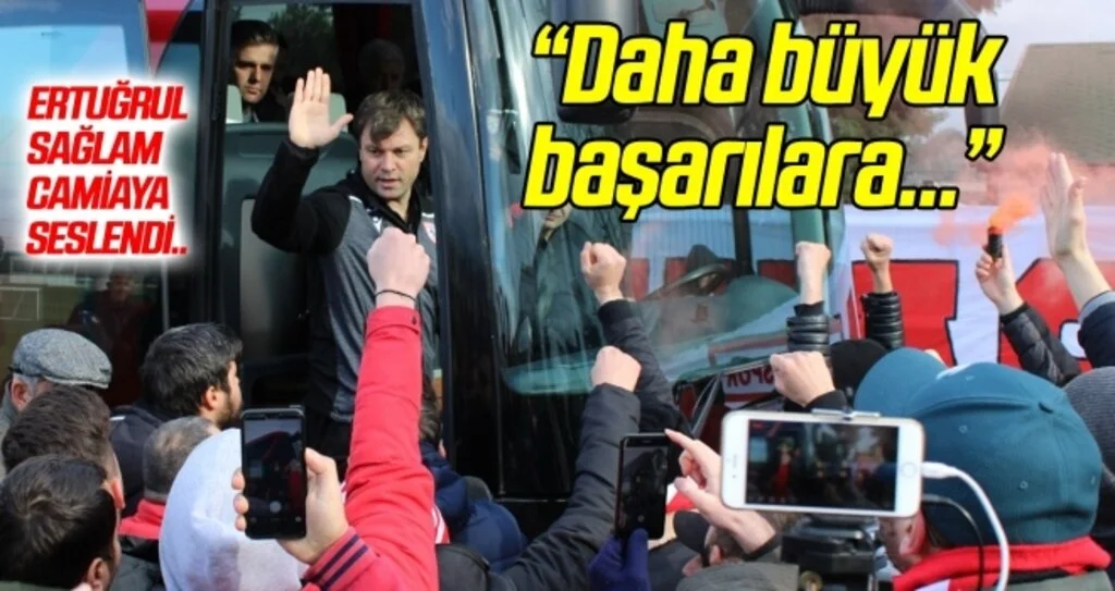 Ertuğrul Sağlam, şampiyonluk sonrası camiaya seslendi