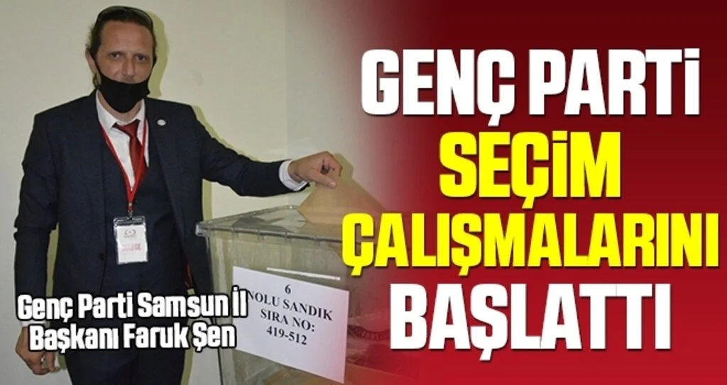 Genç Parti seçim çalışmalarını başlattı