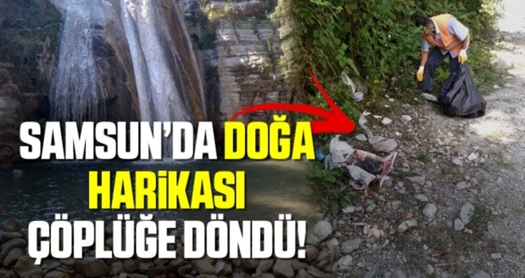Gölalan Şelalesi’nden 150 Kilo Çöp Çıktı