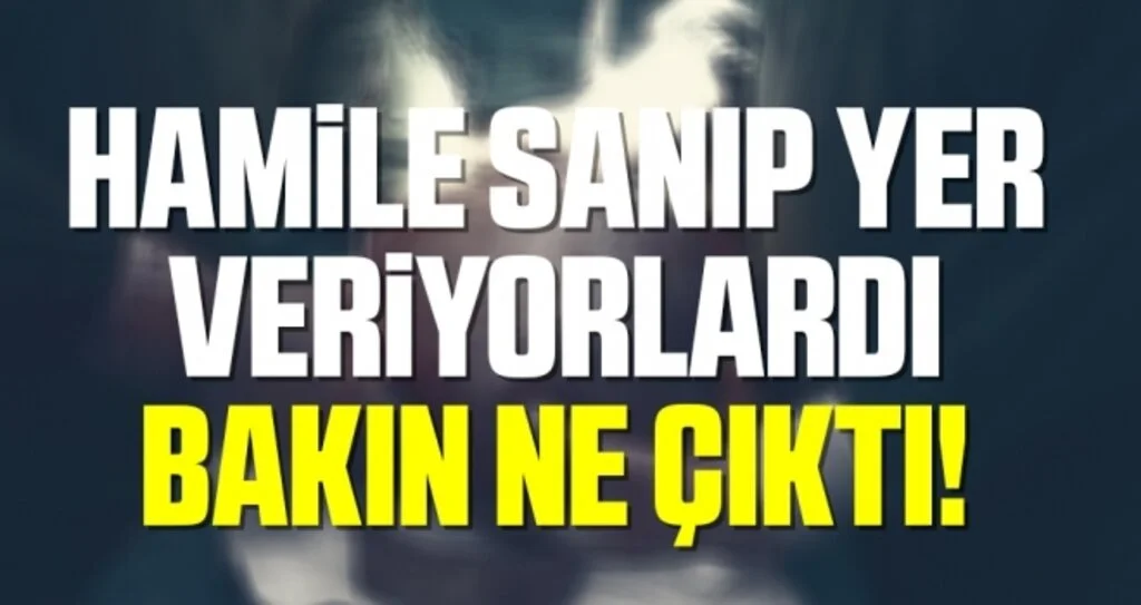 Hamile sanıp yer veriyorlardı, karnından 6 kilo kitle çıktı