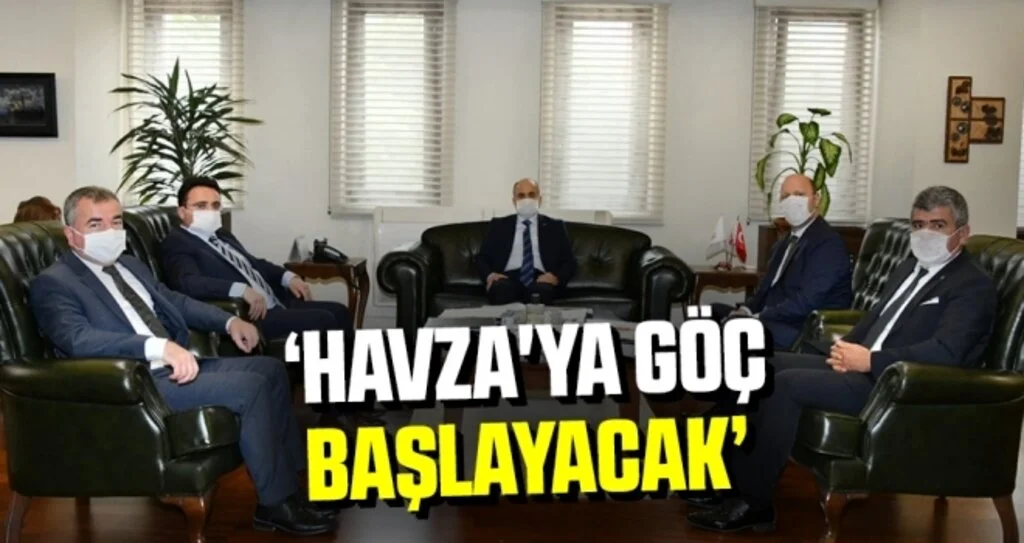 'Havza'ya Göç Başlayacak'