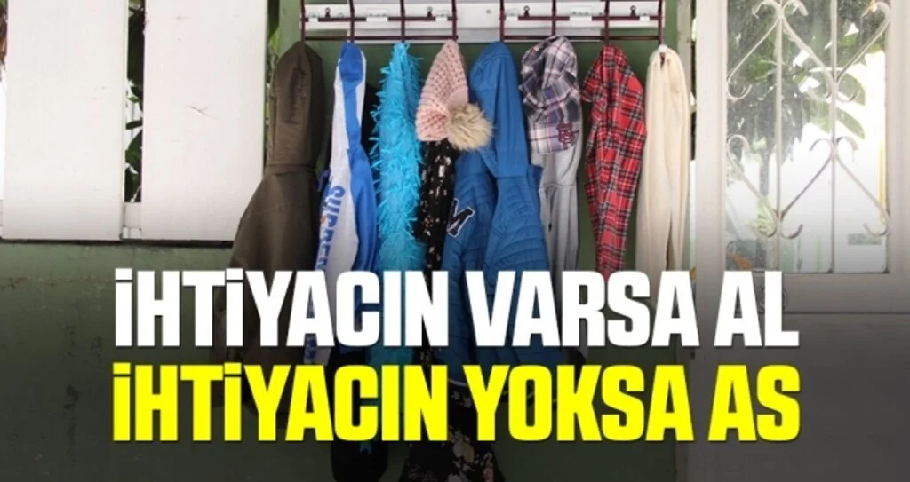 İhtiyacın varsa al, ihtiyacın yoksa as