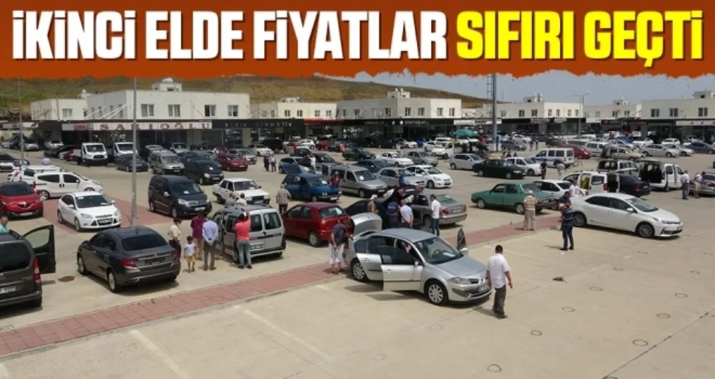İkinci elde fiyatlar sıfırı geçti