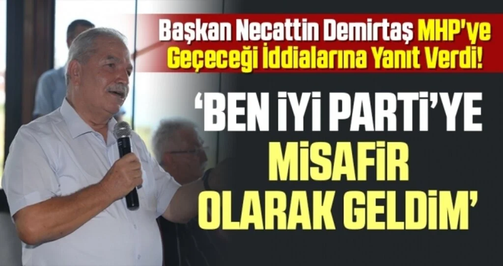 İlkadım Belediye Başkanı Necattin Demirtaş MHP'ye Geçeceği İddialarına Yanıt Verdi!