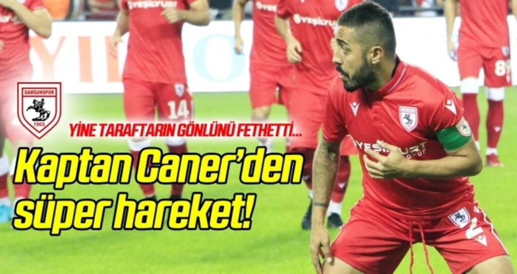 Kaptan Caner'den süper hareket!
