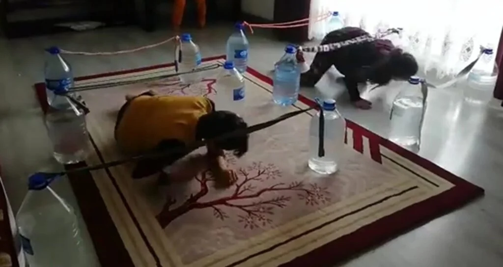 Kendileri Parkur Yaptılar