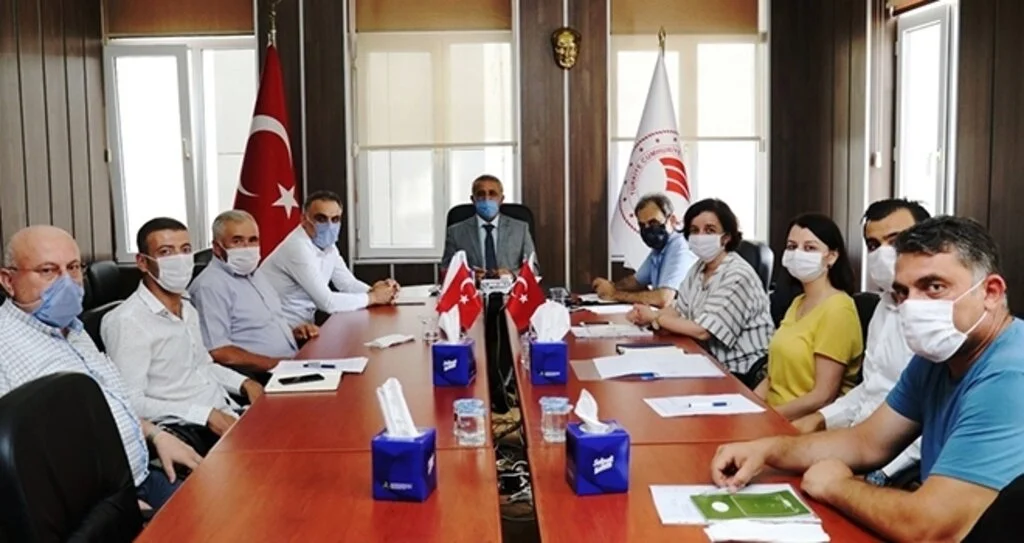 Mandalarda suni tohumlama proje toplantısı yapıldı