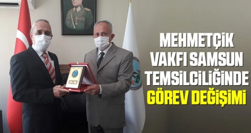 Mehmetçik Vakfı Samsun Temsilciliğinde görev değişimi
