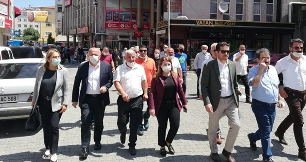 Milletvekili Hancıoğlu Sel Bölgesinde