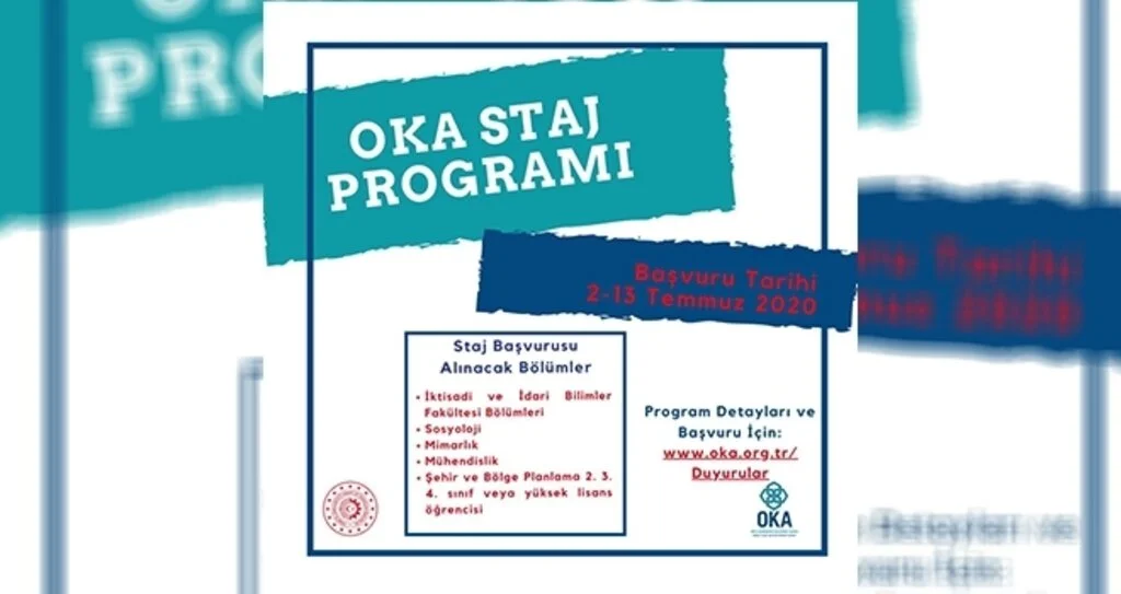 OKA 5 stajyer alacak