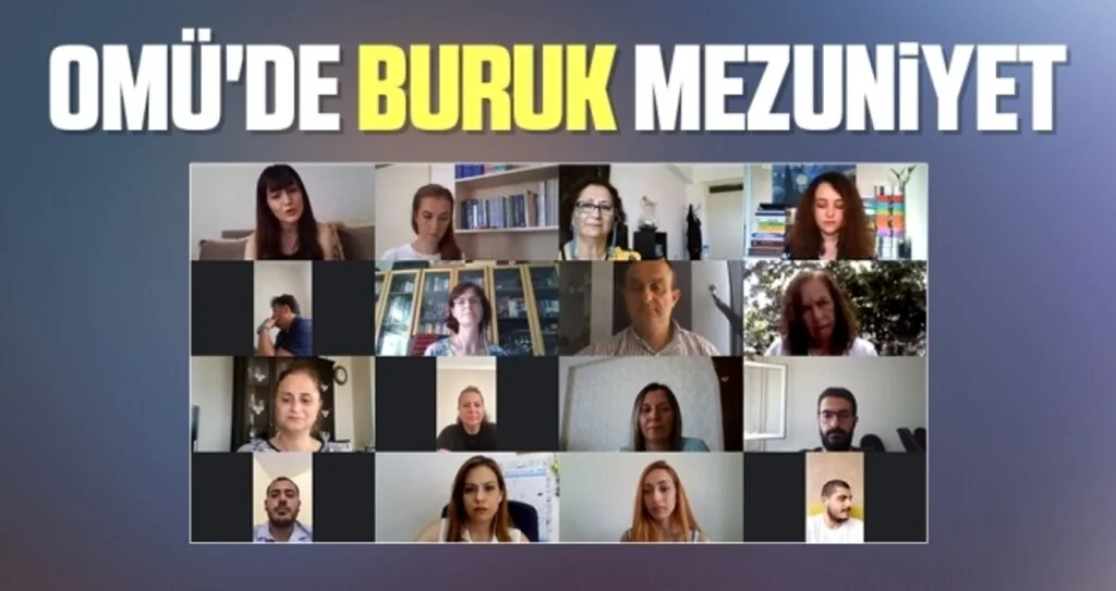 OMÜ'de Buruk Mezuniyet