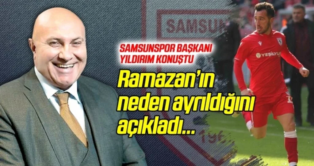 Ramazan Çevik neden ayrıldı? Başkan Yıldırım açıkladı...