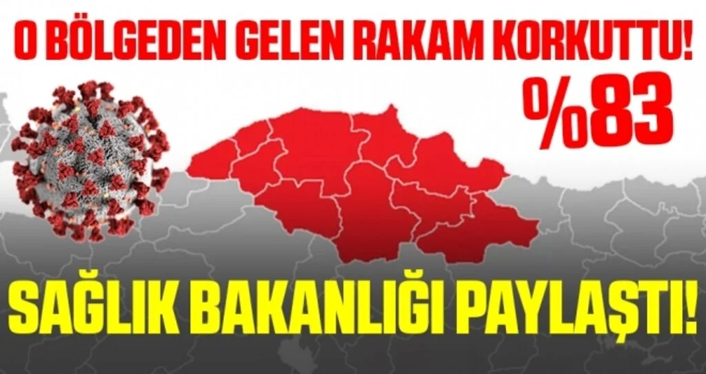Sağlık Bakanlığı paylaştı! İşte bölge bölge son koronavirüs tablosu