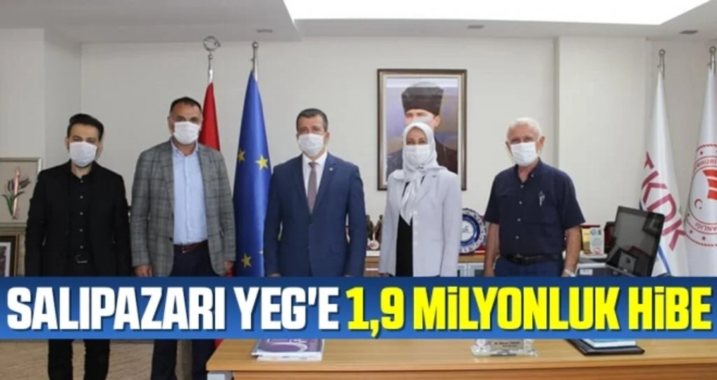 Salıpazarı YEG'e 1,9 Milyonluk Hibe