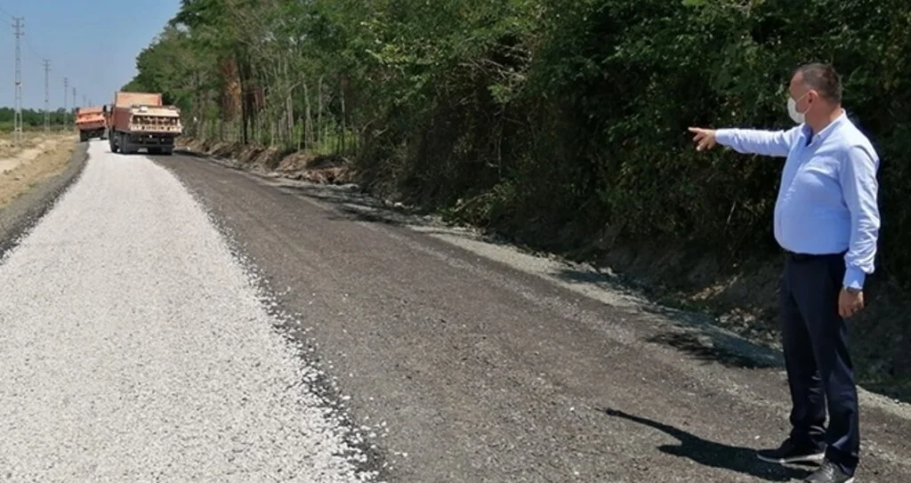 Salıpazarı'nda Yol Seferberliği