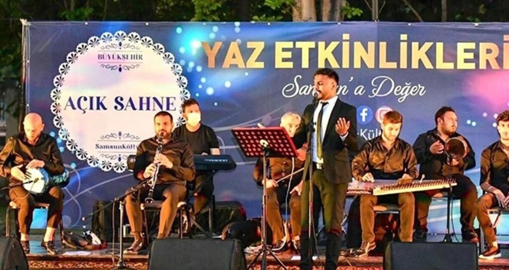 Samsun'da 'Açık Sahne' konseri