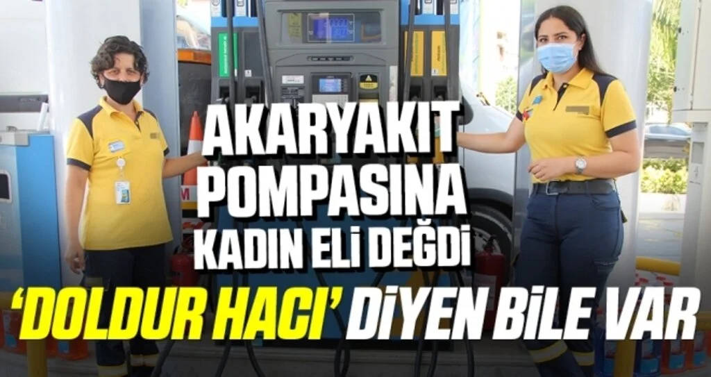 Samsun'da Akaryakıt pompasına kadın eli değdi